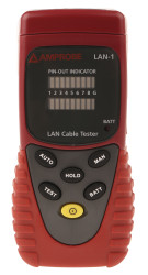 Tester kabli sieciowych Amprobe Tester kabli BNC, RJ45 LAN-1