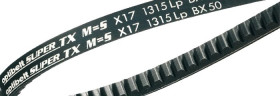 Pas napędowy 1605mm szerokość na górze: 13mm X13/AX OPTIBELT długośc wew.: 1575mm