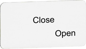 ABB MA6-1077 1SFA611930R1077 Płytka do etykietowania (S x W) 27 mm x 1 mm 1 szt.