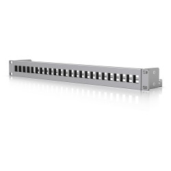 Ubiquiti Patch Panel, 24 porty Keystone, nieobłożony (UACC-Rack-Panel-Patch-Blank-24)
