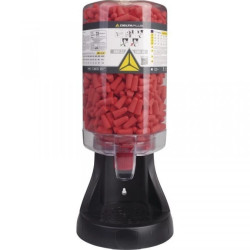 Dystrybutor zawierający 500 par wkładek przeciwhałasowych CONIC500 kolor szary TETE CONICDISGR