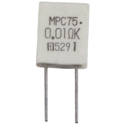 Fukushima Futaba MPC75 5W 0.05 Ohm 10% Metal Film Resistor 443846