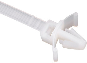 Opaska kablowa długość 200mm szerokość 4,7 mm HellermannTyton Poliamid 6.6 (PA66) -40→ +85 °C.