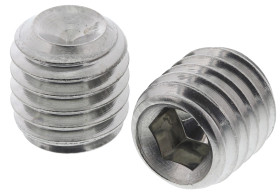 Śruba dociskowa M8 długość 8mm Stal nierdzewna Zestaw gniazd sześciokątnych, Zwykłe Śruba dociskowa