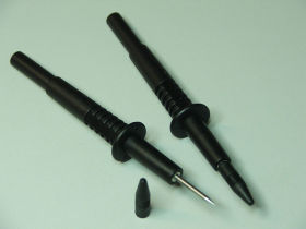 Końcówka pomiarowa 20.156.2 igła 2mm;czarna;105mm PVC 1000V