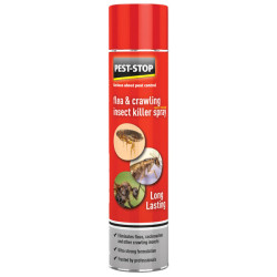 Pest-Stop PSFCIK Flea &amp; Crawling Insect Killer Spray 300ml