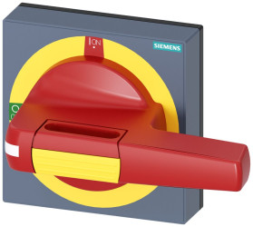 Uchwyt obrotowy do 3KD Rozmiar 3 3KF Rozmiar 2 i 3 100mm kolor Czerwony/żółty IP65 Siemens SENTRON