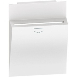 LIVING NOW plakietka łącznika hotelowego 2mod. biały KW22M2