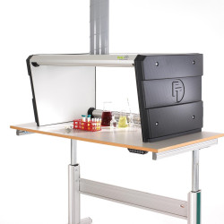 Akcesorium do pochłaniaczy oparów lutowniczych Szafka kurtyny powietrznej CBCA zgodny z: MG100S, Zero-Smog 4V,