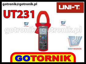 UT231 miernik cęgowy do 1000A AC True RMS