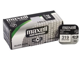 Bateria srebrowa Maxell 319 / SR527SW / SR64