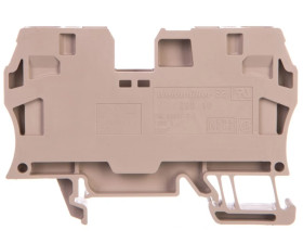 Złączka szynowa 2-przewodowa 10mm2 beżowa ZDU 10 ATEX 1746750000 /25szt./