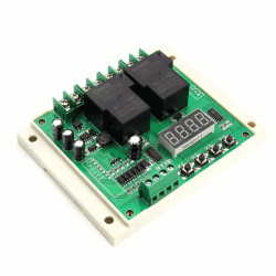 Przekaźnik czasowy z timerem lewo/prawo 2CH w obudowie 6 trybów 7-24V DC