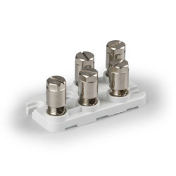 Zacisk wieloprzewodowy 5-torowy Cu 10mm2 KF13