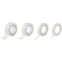 Toolcraft 93038c192 Masking Tape Set White 4 pieces for Precision Painting