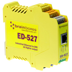 Brainboxes ED-527 Ethernet to 16 Digital Outputs &#x2B; RS485 Gateway