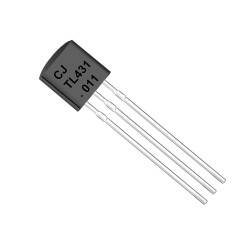 TL431 - Integrated Circuit - Vref - Programmable Zener Diode - TO-92