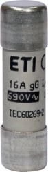 Wkładka topikowa cylindryczna CH14x51 gG 16A/690V 002651030