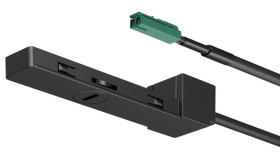 Moduł zasilający, czarny, 1 m, 90 W, Häfele Lighting OneCable, 83368352