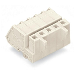 WAGO 721-314/008-000 Female MCS-MIDI 14P 5mm Snap-in Feet Angled0