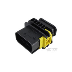 TE Connectivity 1-1564516-1 Connector Female Shrouded 10POS Mixed Tab Housing