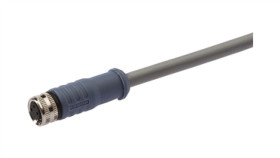 Złącze Kablowe Gniazdo Proste M8 3-Pinowe Druga Końcówka Niezarobiona 20M Pur...