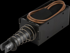 ITS-LS-4035-D-24VDC Rahmenmagnet, 4035 D, 24 V DC, 12,7 W, Druckmagnet mit Litze