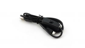 Kabel zasilający micro USB z włącznikiem