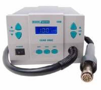 QUICK-861DW Stacja lutownicza z nadmuchem gorącego powietrza 1kW, 120L/min.