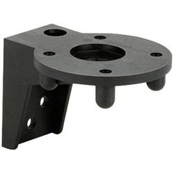 Werma 960.000.01 KombiSign 70 Bracket for Alarm Mounting Black