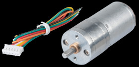 Gear motor 87.5 mm, 1:34, 6 V DC