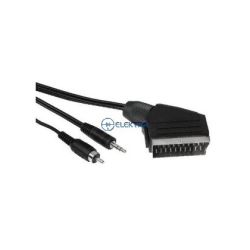 kabel SCART wtyk - RCA wtyk - 3,5 jack wtyk 15m