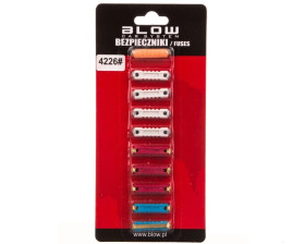 Bezpieczniki samochodowe cylindryczne /zestaw 10szt./ 4226