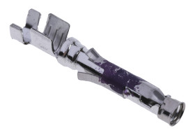 Końcówka pinowa 16 Żeński Połączenie zagniatane Montaż na kablu 18 → 14 AWG