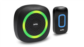 Dzwonek Bezprzewodowy Bateryjny Dance Ii Czarny St-420B Zasięg 300M Sun10000495