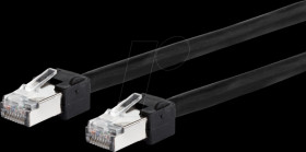 13084F1000-E Cat.5e outdoor patch cable 1.0 m, drag chain suitable