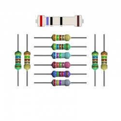 10x rezystor 270 Ohm tolerancja 1% moc 1/4W 270R