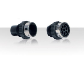 Złącze wielostykowe przemysłowe 12-pinowe Swobodne zawieszanie Gniazdo Souriau Sunbank by Eaton