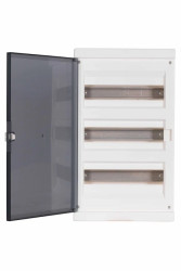 Rozdzielnica modułowa platikowa n/t ALFA 39 /3X13/ z szybą RAL 9003 5-949