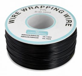 Przewód typu KYNAR 0.19 czarny