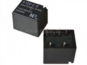 Przekaźnik 1 x styk przeł. 24V 30A samochodowy