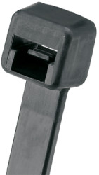 Cable tie, releasable, PA, (L x W) 71 x 1.8 mm, bundle-Ø 0.3 to 15 mm, black, UV resistant, -60 to 85 °C, PLT.6SM-M0