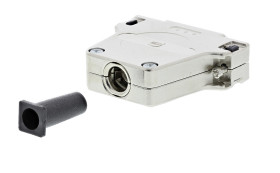 Osłona tylna D-Sub 25 -pinowe Metal Proste HARTING B