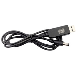 Kabel zasilający USB przetwornica 12V 1A 5.5/2.1