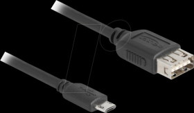 81516 USB 2.0 cable EASY Micro-B plug to EASY A socket 0.2 m