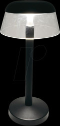 23685 LED table lamp, 3 W, 110 lm, CCT, dimmable, battery, black