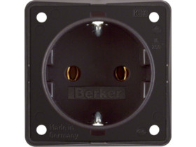 Integro Flow Gniazdo schuko brąz 947782501 HAGER