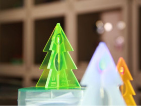 Glowing Christmas Tree