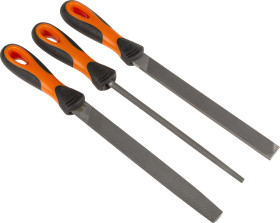 Pilnik Zestaw pilników ślusarskich dł: 200mm Bahco typ: Drugie cięcie