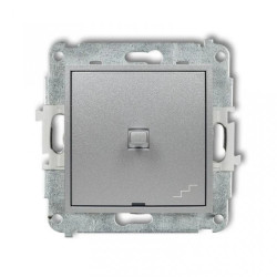 MINI Łącznik schodowy w stylu amerykańskim srebrny metalik 7MWPUS-3